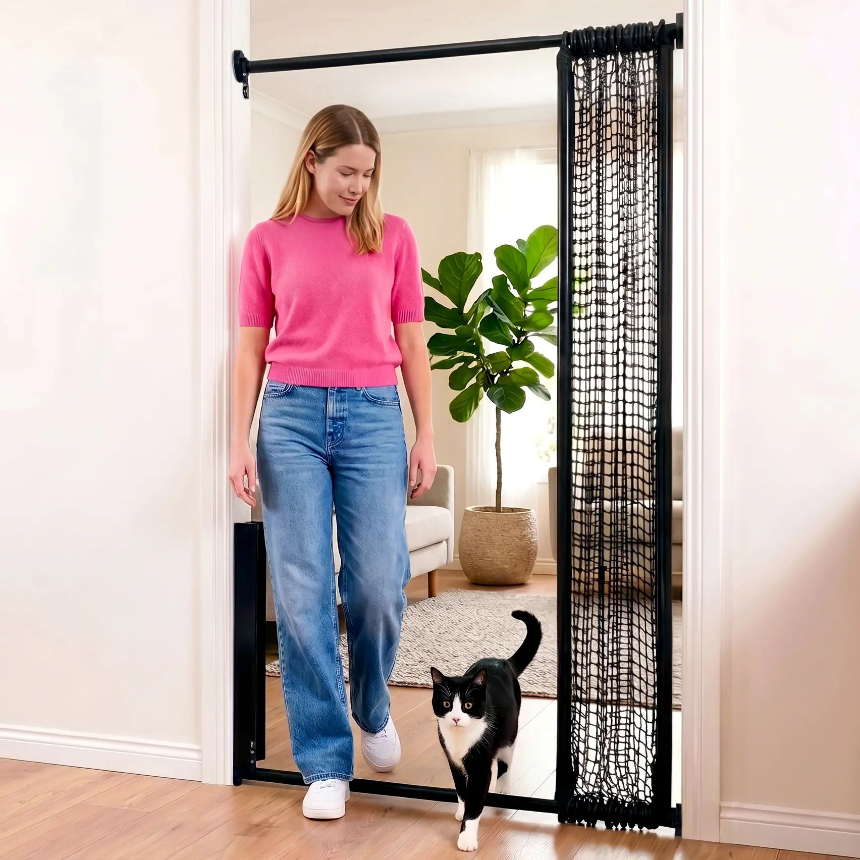 72" Extra-Tall Cat Gate