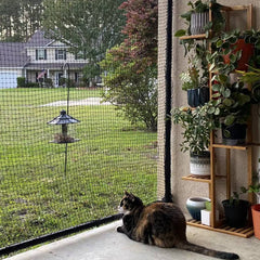 Cat netting, Catio netting, Cat mesh, Cat netting patio fence